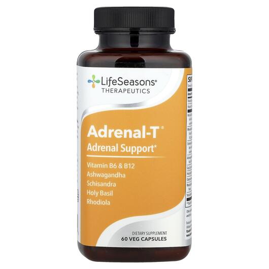 Основне фото товара Adrenal-T Adrenal Support, Підтримка наднирників, 60 капсул