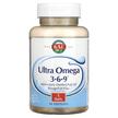Фото товару KAL, Ultra Omega 3-6-9, Омега 3 6 9, 50 капсул