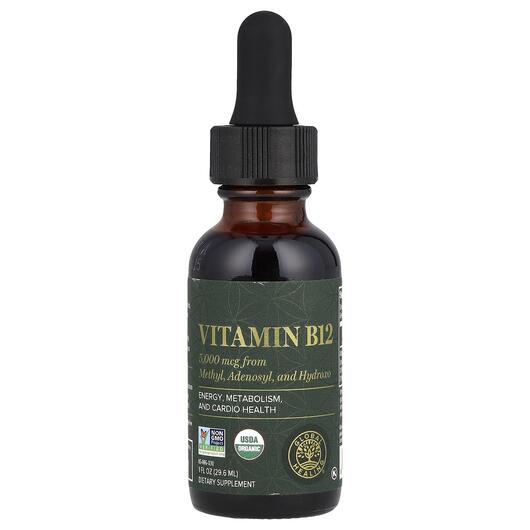 Основне фото товара Global Healing, Vitamin B12 5000 mcg, Вітамін B, 29.6 мл