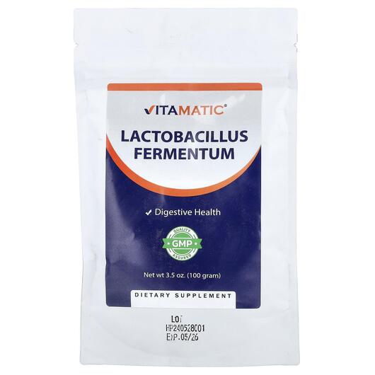 Основное фото товара Vitamatic, Лактобактерии, Lactobacillus Fermentum, 100 г