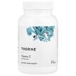 Фото товару Thorne, Vitamin C with Flavonoids, Вітамін C, 90 капсул