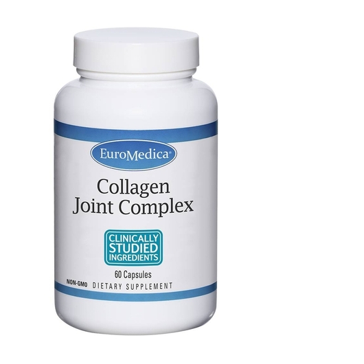 Основне фото товара EuroMedica, Collagen Joint Complex, Підтримка суглобів, 60 капсул