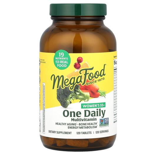 Основне фото товара MegaFood, Women's 55+, Вітаміни для жінок, 120 таблеток