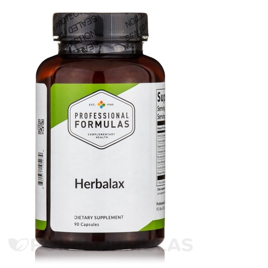 Основне фото товара Professional Formulas, Herbalax, Трави, 90 капсул