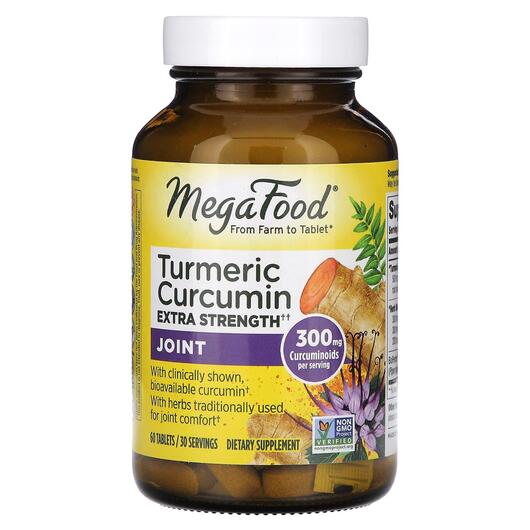 Основне фото товара Turmeric Strength for Joint, Куркума для суглобів, 60 таблеток