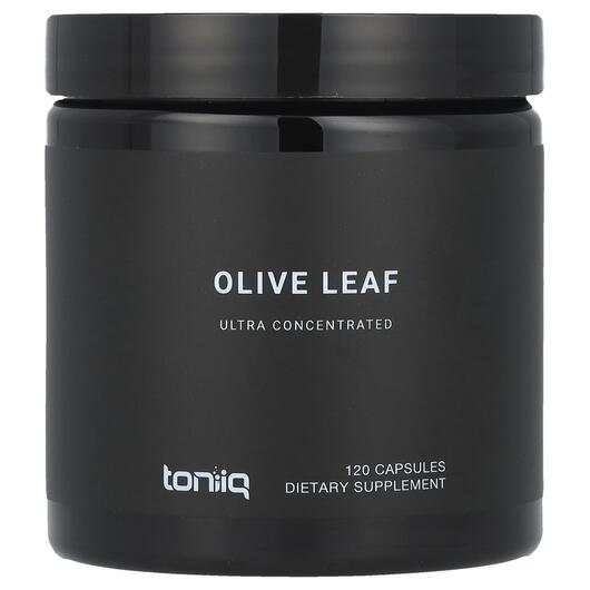Основне фото товара Toniiq, Olive Leaf, Листя оливи, 120 капсул