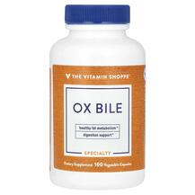 Бичача жовч Ox Bile TheVitaminShoppe 100 капсул