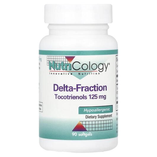 Основне фото товара Delta-Fraction Tocotrienols 125 mg, Токотрієноли, 90 капсул