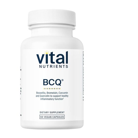 Основне фото товара Vital Nutrients, BCQ, Підтримка травної системи, 60 капсул