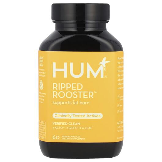 Основне фото товара HUM Nutrition, Ripped Rooster, Жироспалювачі, 60 капсул