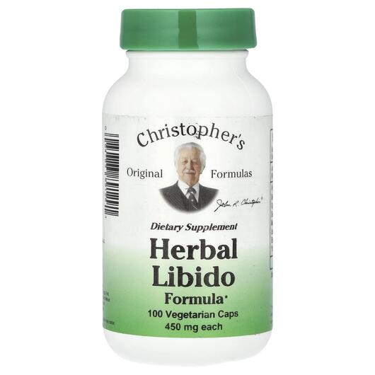 Основне фото товара Herbal Libido Formula, Підтримка Лібідо, 100 капсул
