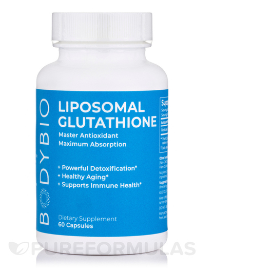 Основне фото товара Liposomal Glutathione, Ліпосомальний Глутатіон, 60 капсул