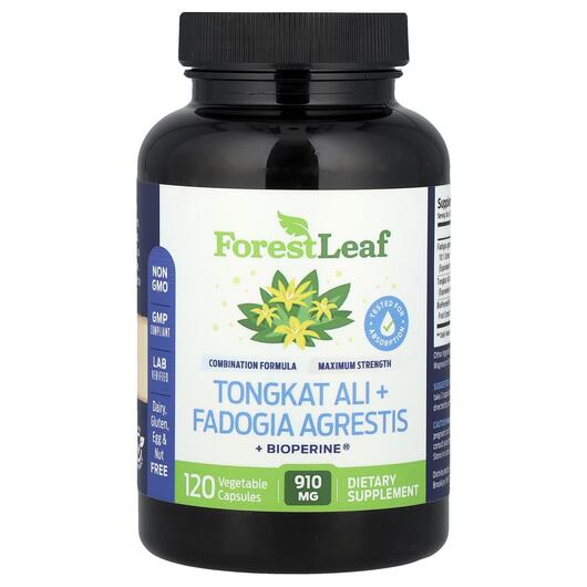 Основне фото товара Tongkat Ali + Fadogia Agrestis + BioPerine, Тонгкат Алі, 120 капс