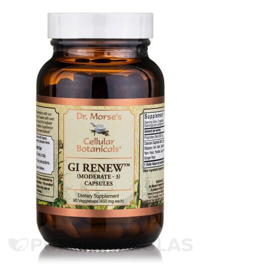 Основне фото товара GI Renew Moderate-3 Capsules, Підтримка кишківника, 90 капсул