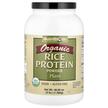 Фото товару Raw Organic Rice Protein Plain, Рисовий протеїн, 1.36 кг