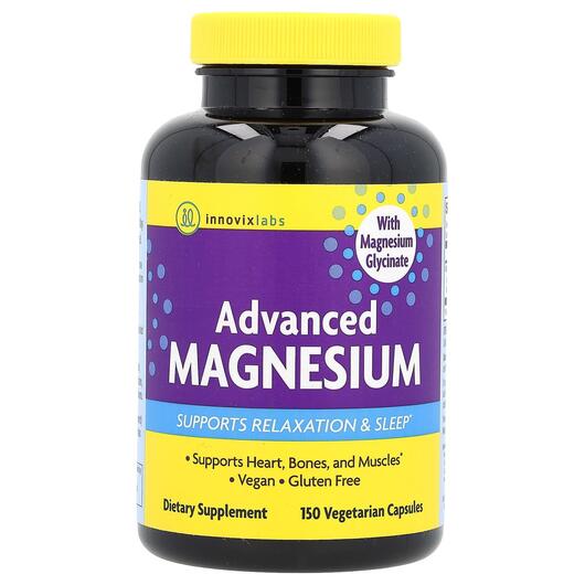 Основне фото товара InnovixLabs, Advanced Magnesium, Магній, 150 капсул