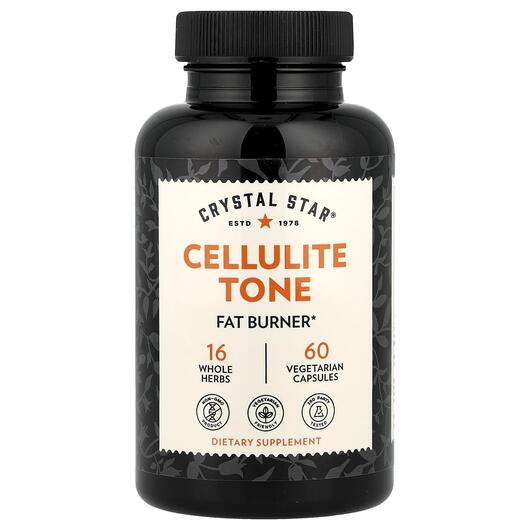 Основне фото товара Crystal Star, Cellulite Tone, Жироспалювачі, 60 капсул