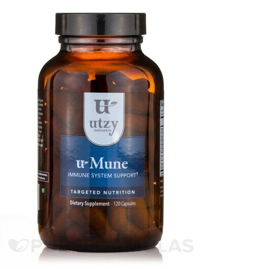 Основне фото товара u-Mune Immune Support, Підтримка імунітету, 120 капсул