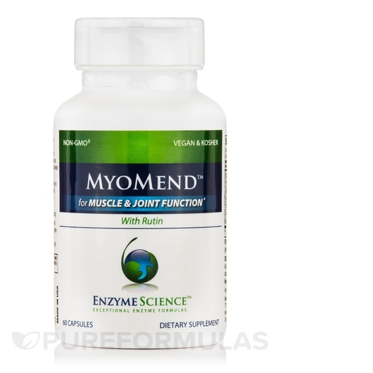 Основне фото товара Enzyme Science, MyoMend, Ферменти, 60 капсул
