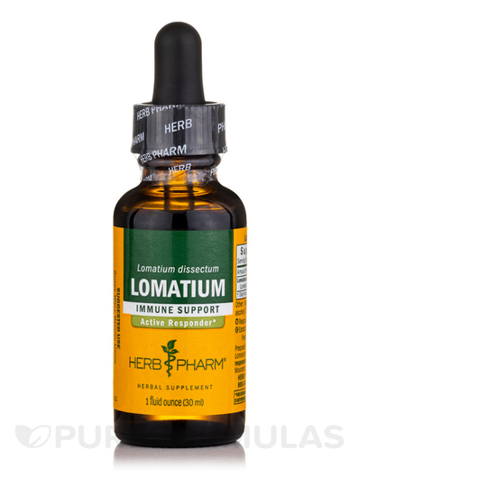 Основне фото товара Herb Pharm, Lomatium, Ломатиум, 30 мл