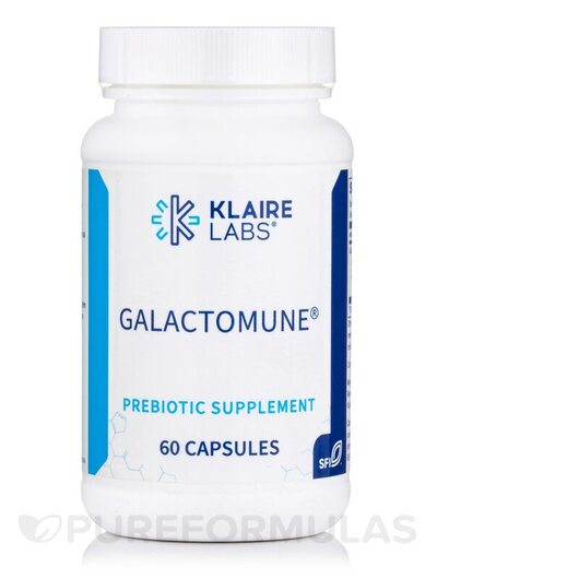 Основне фото товара Klaire Labs, Galactomune, Пребіотики, 60 капсул