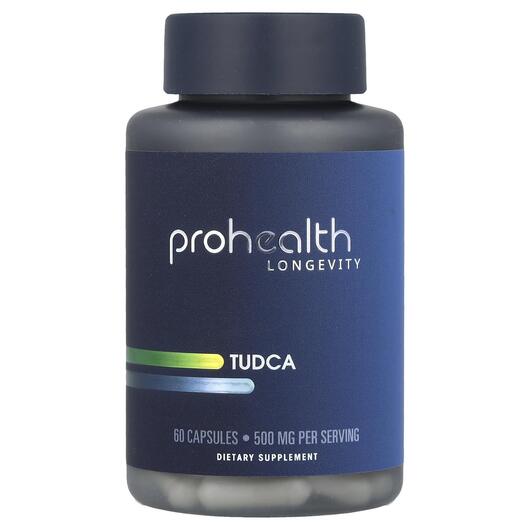 Основне фото товара ProHealth Longevity, TUDCA 500 mg, Тудка, 60 капсул