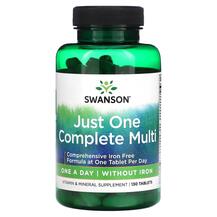 Just One Complete Multi Мультивитамины Swanson