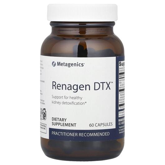 Основне фото товара Metagenics, Renagen DTX, Підтримка нирок, 60 капсул
