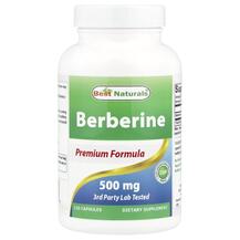 Берберин Berberine 500 mg Best Naturals 120 капсул
