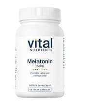 Melatonin 10 mg Мелатонин Vital Nutrients 60 капсул