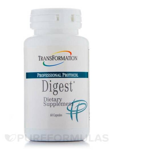 Основне фото товара Transformation Enzymes, Digest, Ферменти, 60 капсул