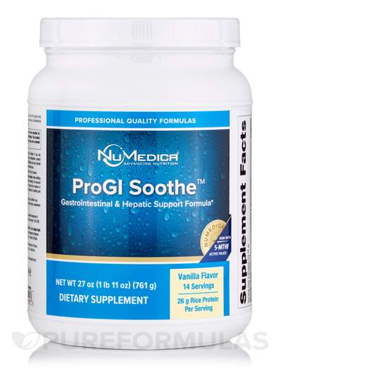 Основне фото товара ProGI Soothe Vanilla Flavor, Підтримка кишківника, 759 г
