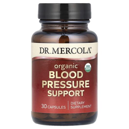 Основне фото товара Dr. Mercola, Blood Pressure Support, Кардіо комплекс, 30 капсул