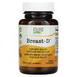 Фото товару Pure Essence, Breast-D, Вітамін D3 з DIM, 30 капсул