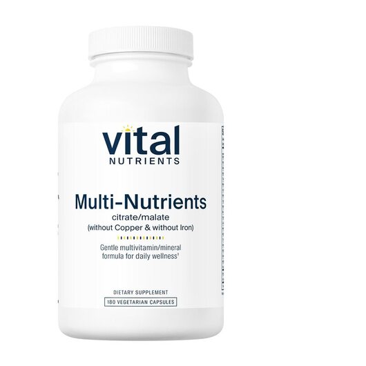 Основне фото товара Vital Nutrients, Multi-Nutrients 3, Мультивітаміни, 180 капсул