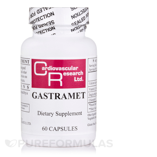 Основне фото товара Ecological Formulas, Gastramet, Ферменти, 60 капсул