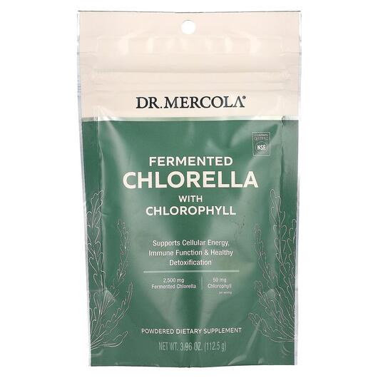 Основне фото товара Fermented Chlorella with Chlorophyll, Хлорофіл, 112.5 г