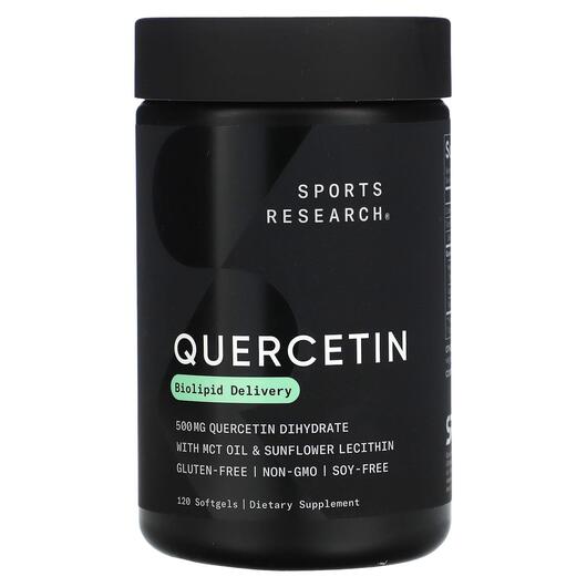 Основне фото товара Sports Research, Quercetin, Кверцетин, 120 капсул