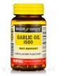 Фото товару Mason, Garlic Oil 1500, Екстракт Часнику, 100 капсул