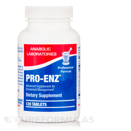 Основне фото товара Anabolic Laboratories, Pro-Enz, Ферменти, 120 таблеток
