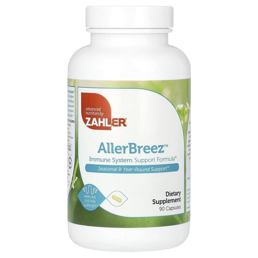 Основне фото товара AllerBreez Immune System Support Formula, Підтримка імунітету, 90