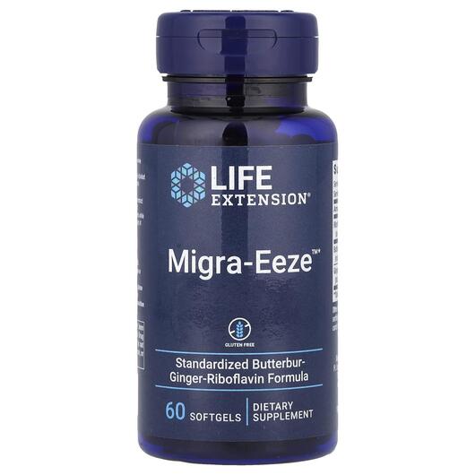 Основне фото товара Life Extension, Migra-Eeze, Екстракт Жовтяниці, 60 капсул