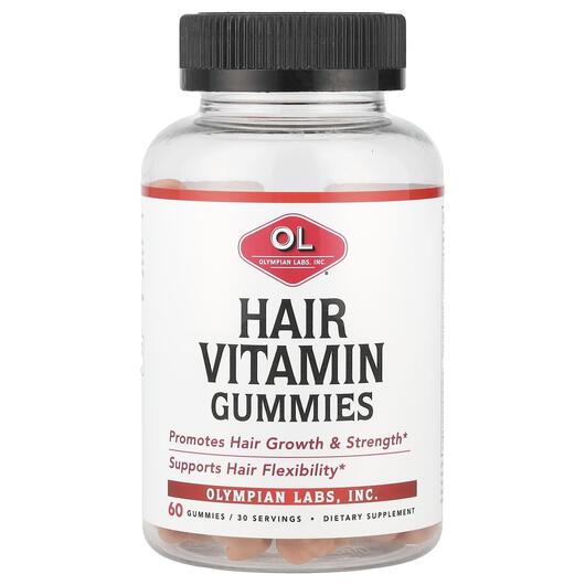 Основне фото товара Hair Vitamin Gummies, Шкіра нігті волосся, 60 таблеток