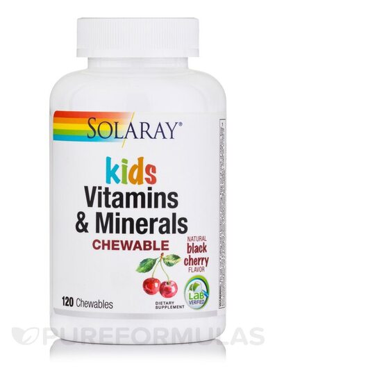 Основне фото товара Children's Chewable Vitamins & Minerals, Вітаміни для ді