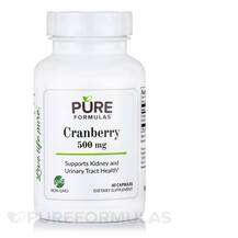 Журавлина Cranberry 500 mg PureFormulas 60 капсул