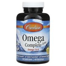 Omega Complete Gems Omega 3-6-9 Natural Lemon Омега