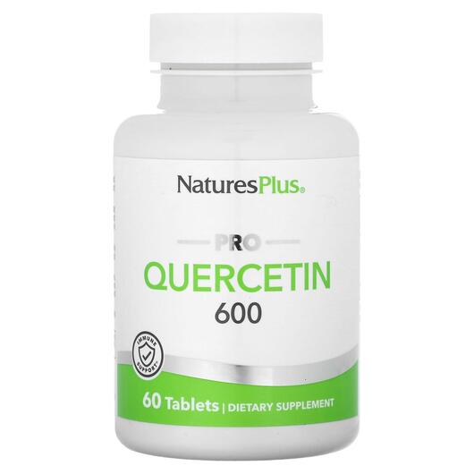 Основне фото товара Natures Plus, Pro Quercetin 600, Кверцетин, 60 таблеток
