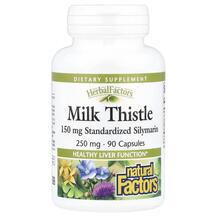Milk Thistle 250 mg Расторопша Natural Factors