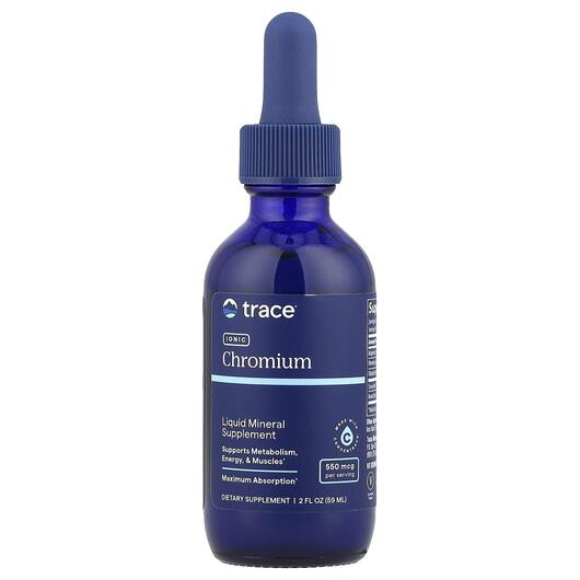 Основне фото товара Trace, Ionic Chromium 550 mcg, Хром, 59 мл