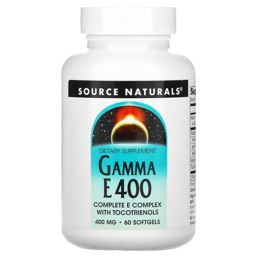 Основне фото товара Gamma E 400 Complex 60, Gamma E 400 Комплекс, 60 капсул